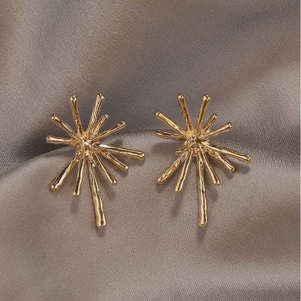 zinc Needle Earrings