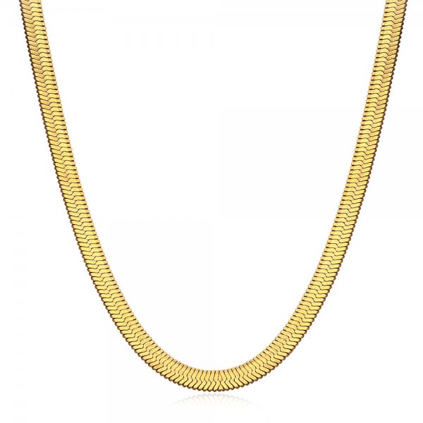 The snake chain necklace