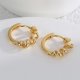 Medieval style earrings for women fashion vintage telephone line styling ear clips