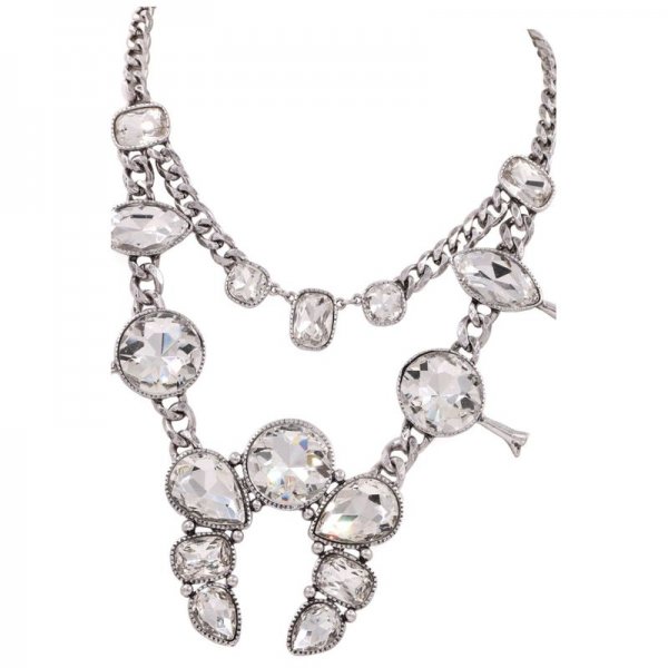 Glass Jewel Necklace Set