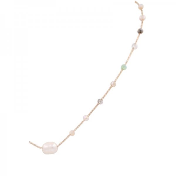 Cream Pearl Pendant Necklace