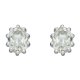 Green Amethyst Stud Earrings