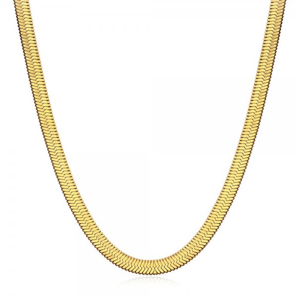 The snake chain necklace