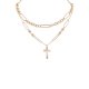 Chain Cross 2-Piece necklace Set